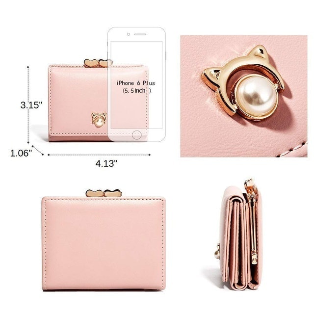 JIUFENG  Dompet Koin Lipat Pendek