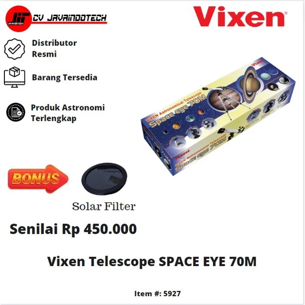 Vixen Space Eye 70mm AltAZ Refraktor