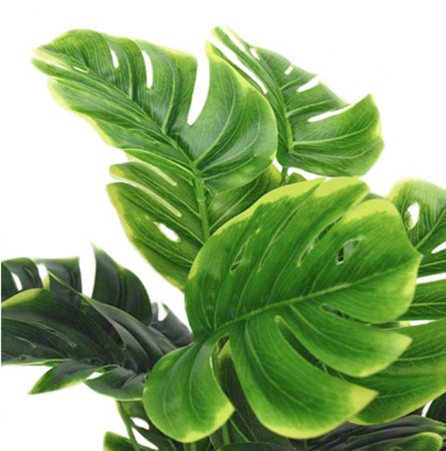  Daun Monstera Artificial  AL20