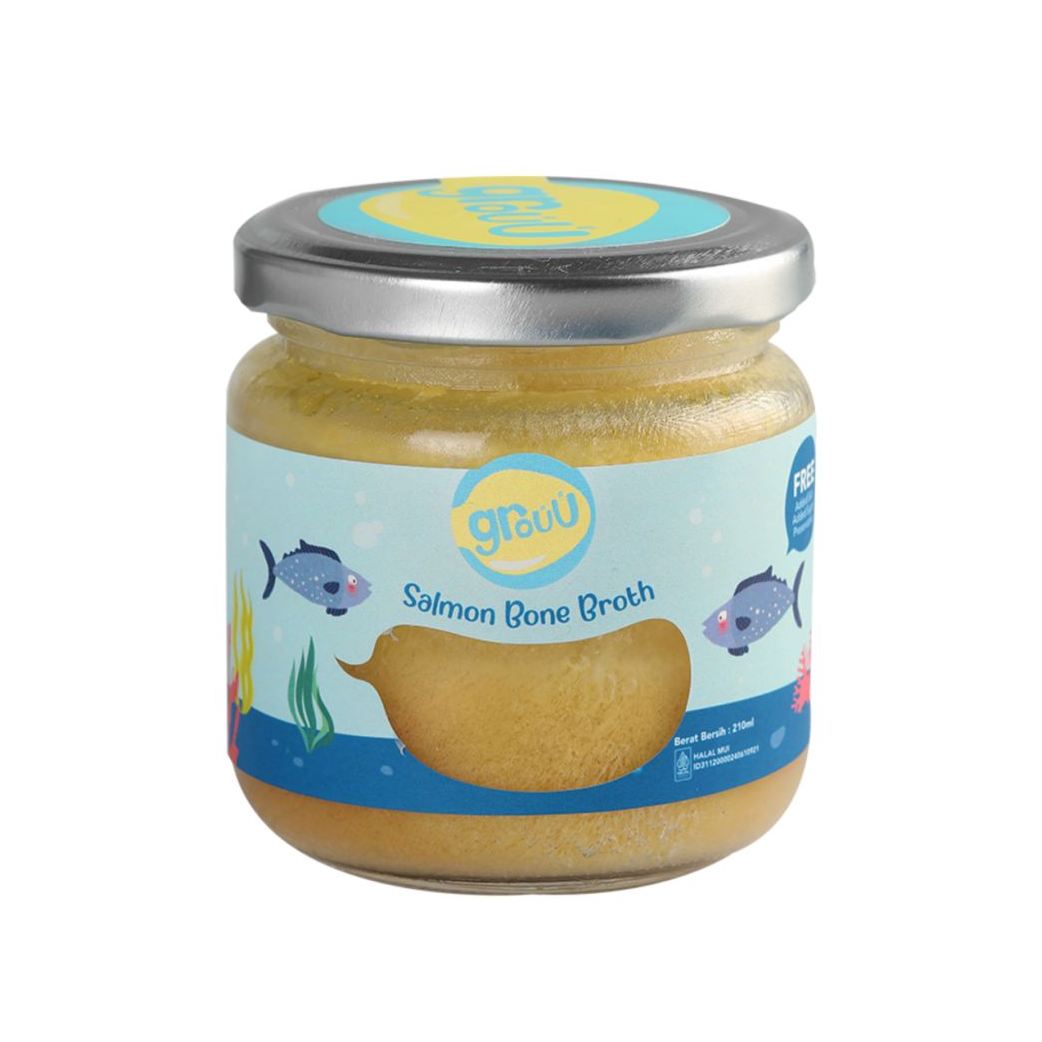 Grouu Salmon Bone Broth