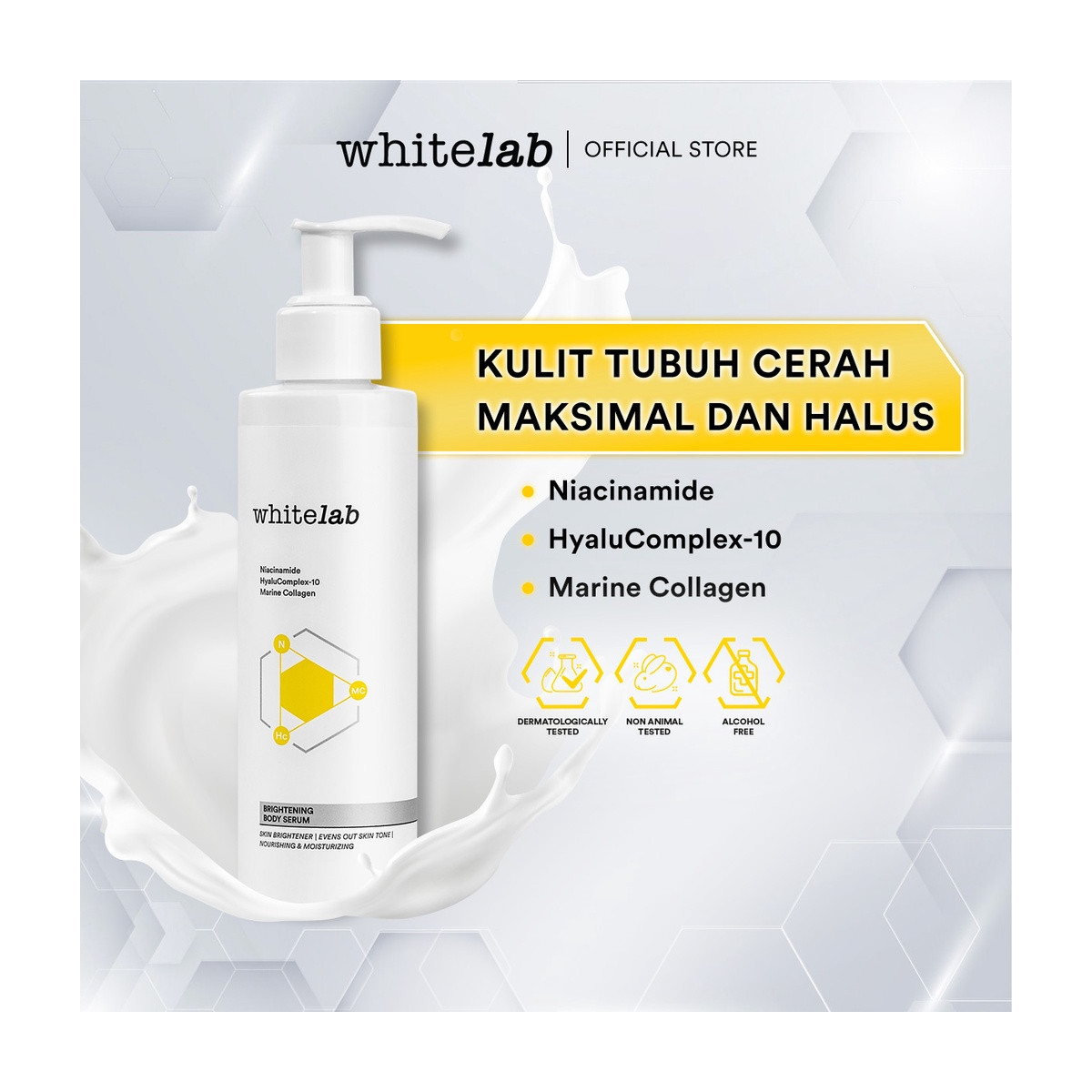 Natura Deca Kosmetika Whitelab Brightening Body Serum