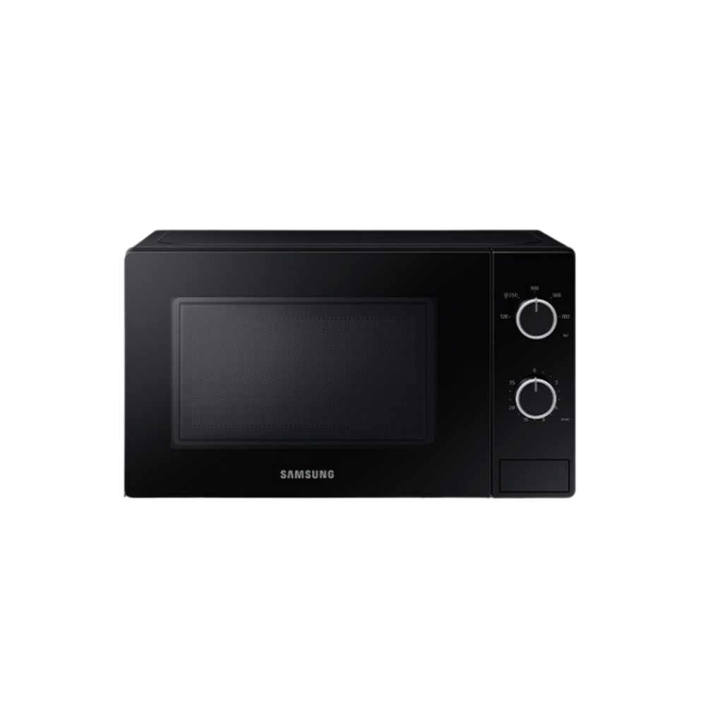 Samsung ｜ Microwave Solo dengan Full Glass Door 20L ｜ MS20A3010AL/SE