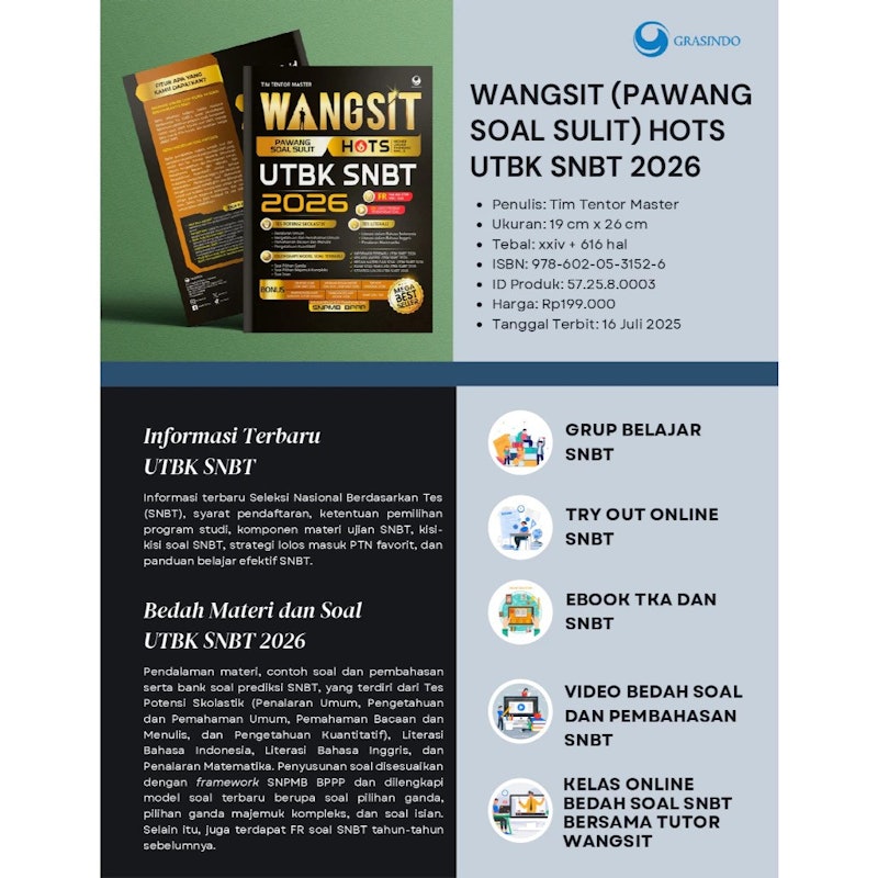Tim Tentor Master - Wangsit (Pawang Soal Sulit) HOTS UTBK SNBT 2026