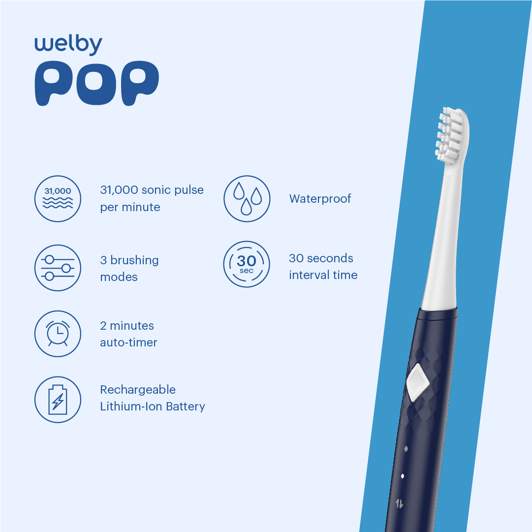 Welby Electric Toothbrush POP 3