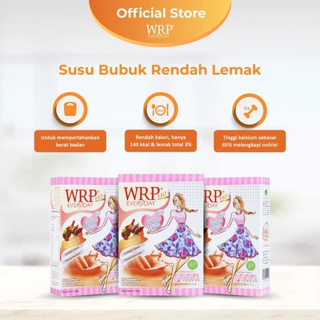 Wajah Rejuvenasi Perempuan Indonesia WRP-110 Low Fat Milk Chocolate Hazelnut