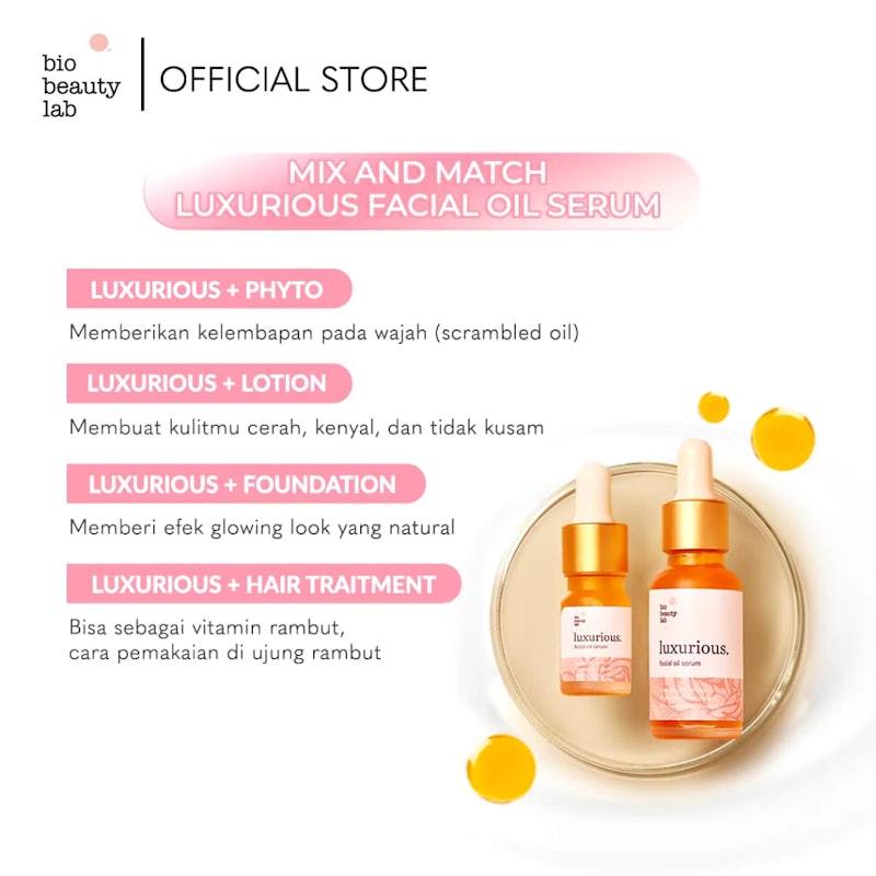 Luxurious Facial Oil Serum 3