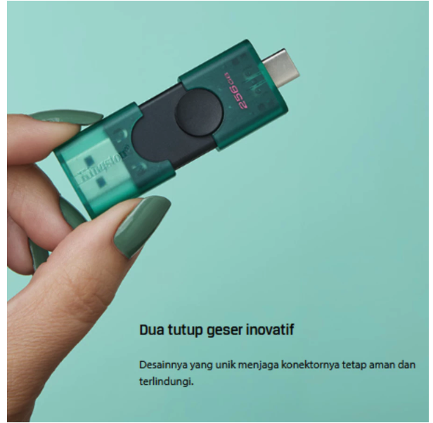 Kingston® DataTraveler Duo USB Flash Drive  4