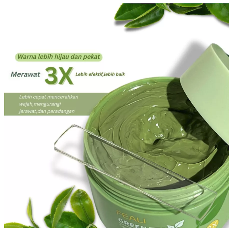 FEALI Green Tea Cooling Cleaning Mud Mask 2