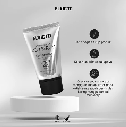 Gizi Indonesia ELVICTO Active Bright Deo Serum