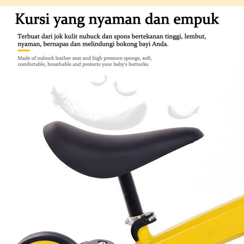  EVIANANGEL Sepeda Tanpa Pedal 