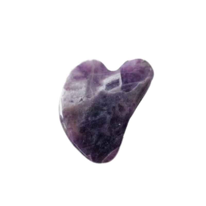 Amethyst Gua Sha Massage Tool 1