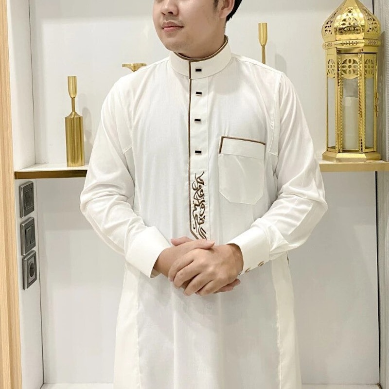 Zeefora Jubah Azka Putih 2