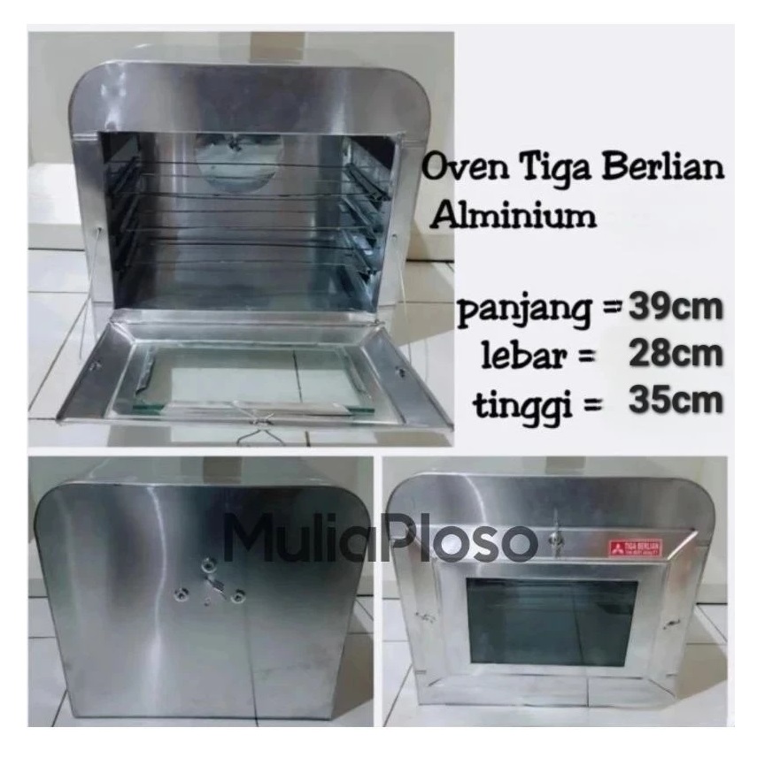  Tiga Berlian Oven Aluminium