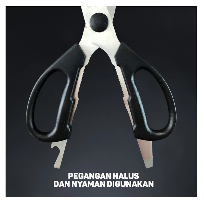 Yamazaki Kitchenware Gunting Dapur Stainless Steel 2