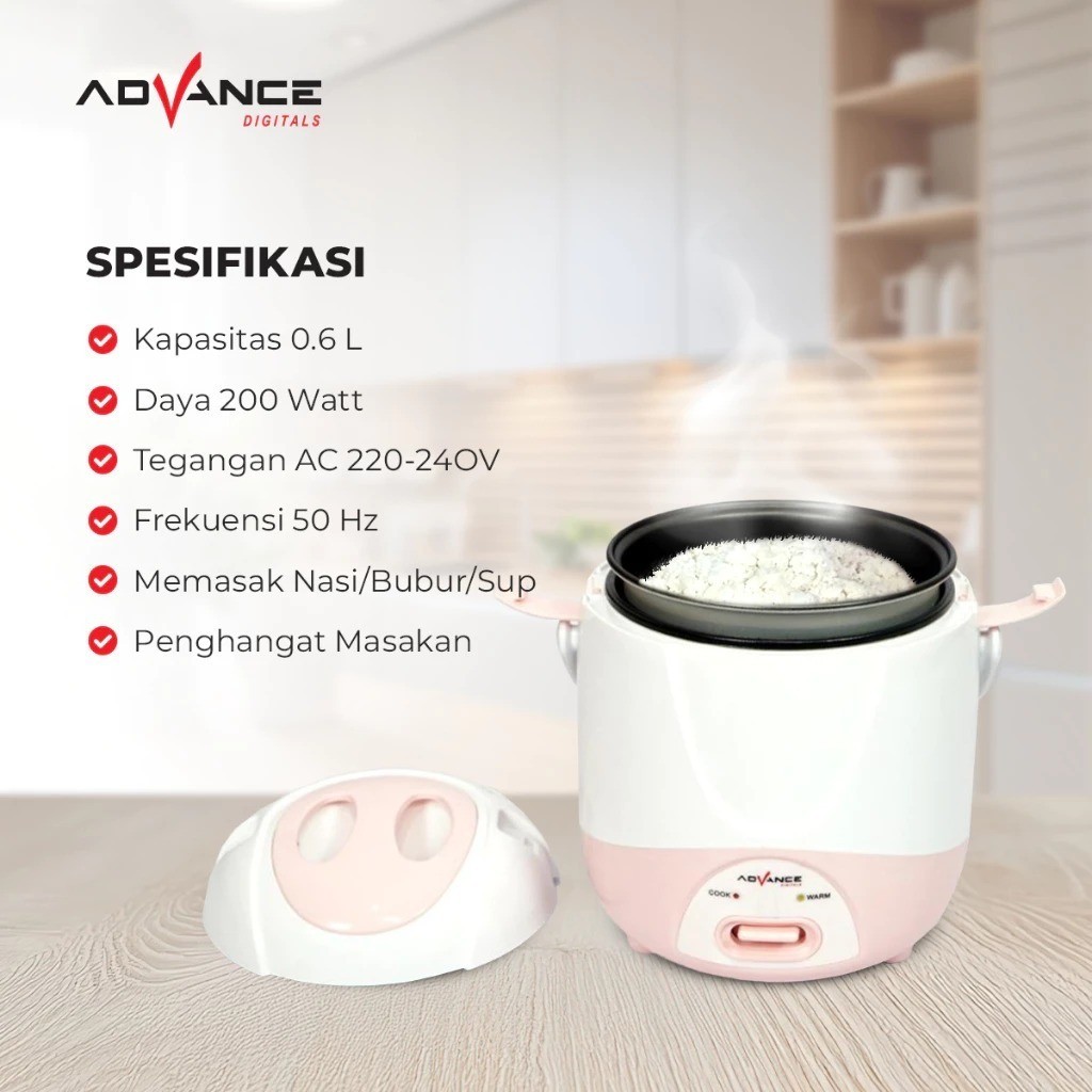 Advance Rice Cooker Travel 0.6L 2