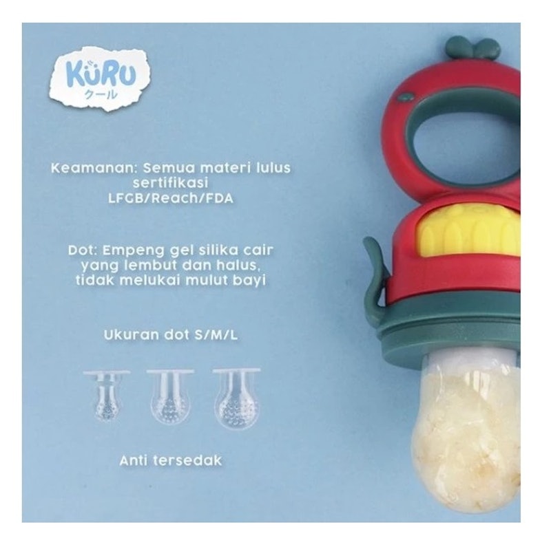 Kuru Baby Fruit Feeder 4