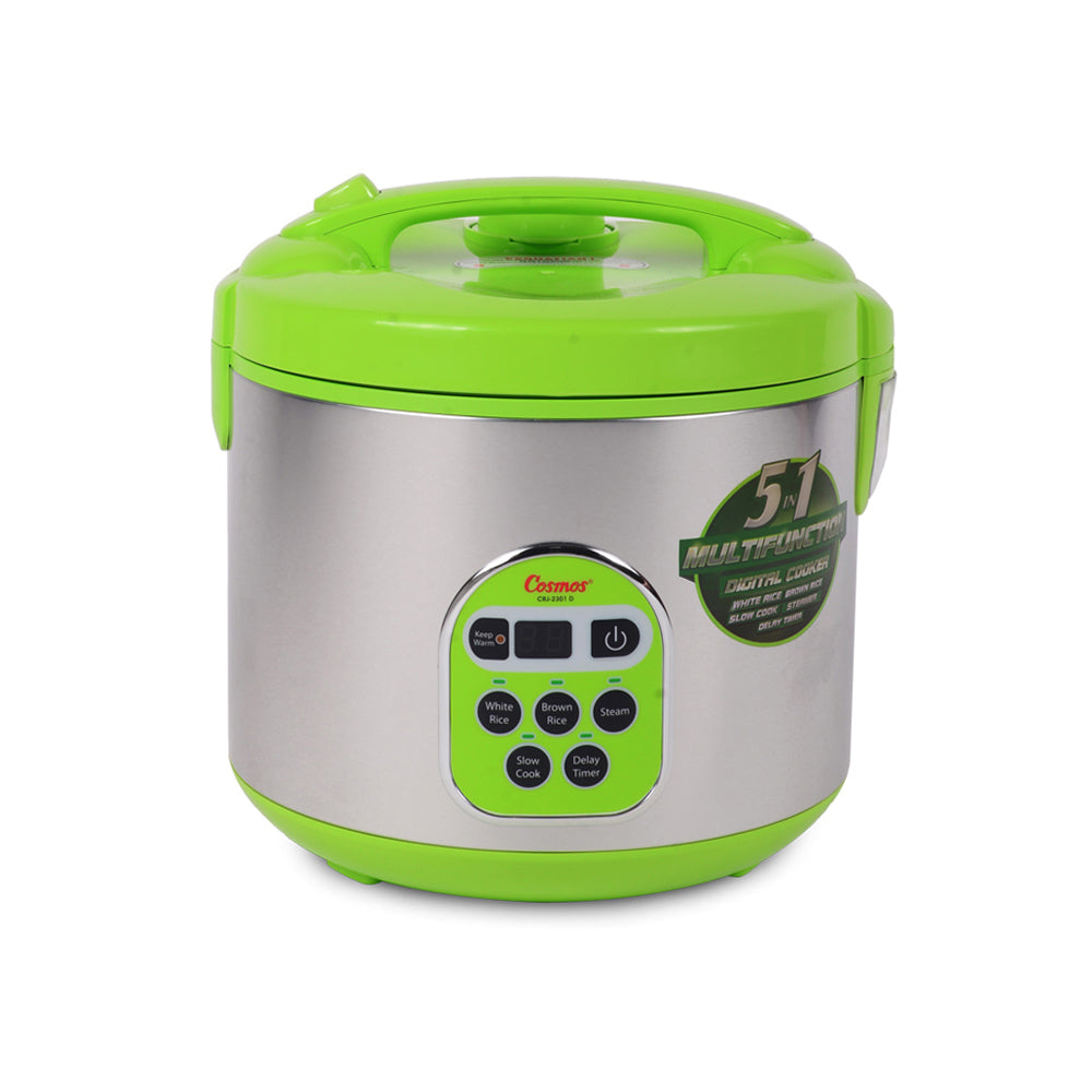 Cosmos Digital Rice Cooker 5in1 Multifunction 2L  ｜ CRJ-2301-D