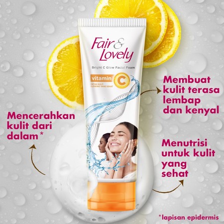 Unilever Indonesia Glow & Lovely Bright C Glow Facial Foam