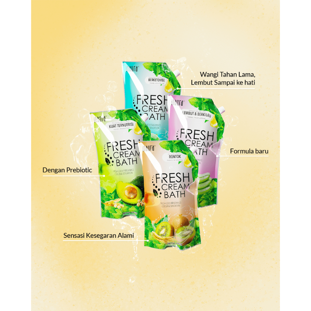 Inaura - Fresh Creambath Avocado & Soya 4