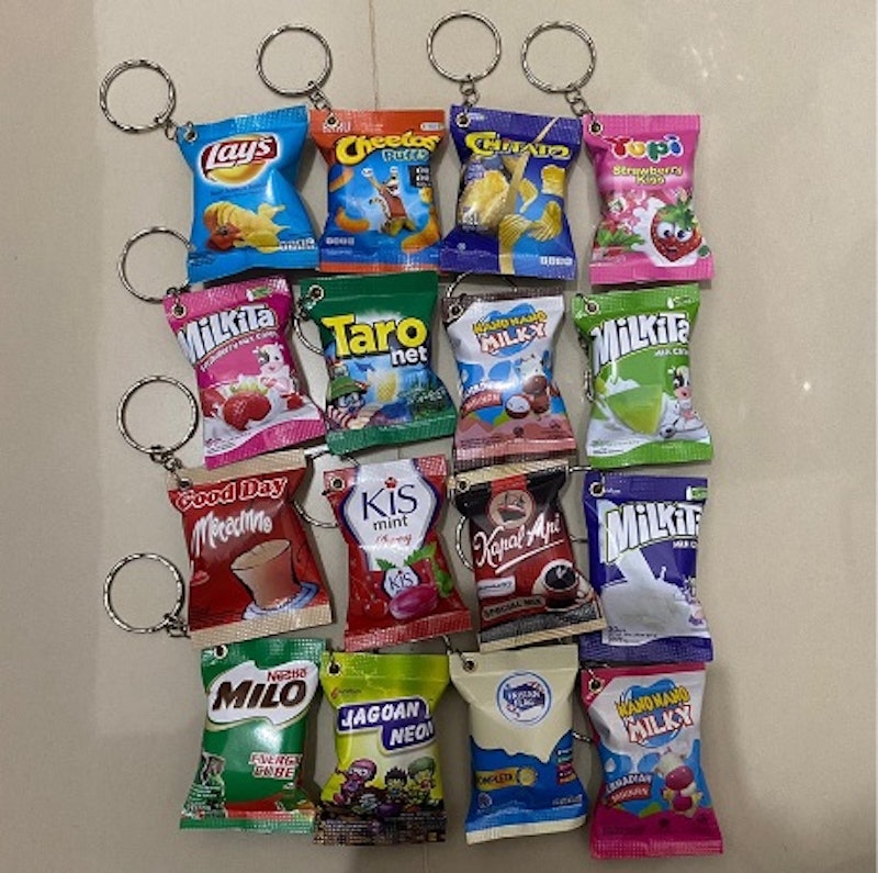 Gantungan Kunci Miniatur Snack 1