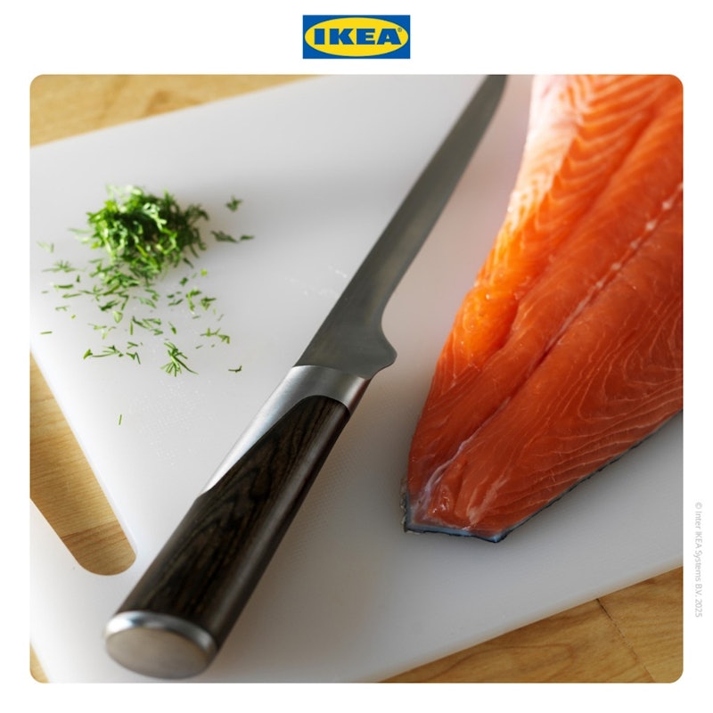 IKEA LEGITIM Talenan Putih 34x24 cm 3