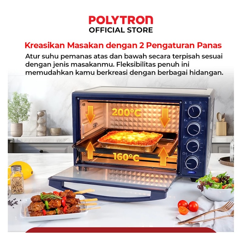 Kitchenmate Oven Listrik 33 Liter 5