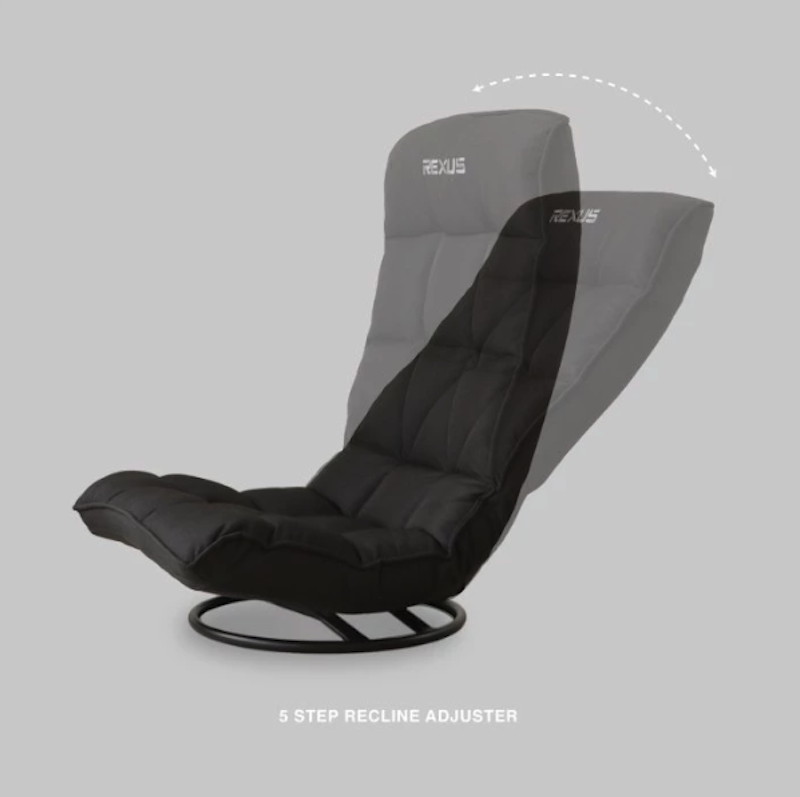 Gaming Floor Chair Rexus Swivel 3