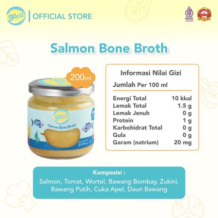 Menggapai Bintang Angkasa Grouu Salmon Bone Broth