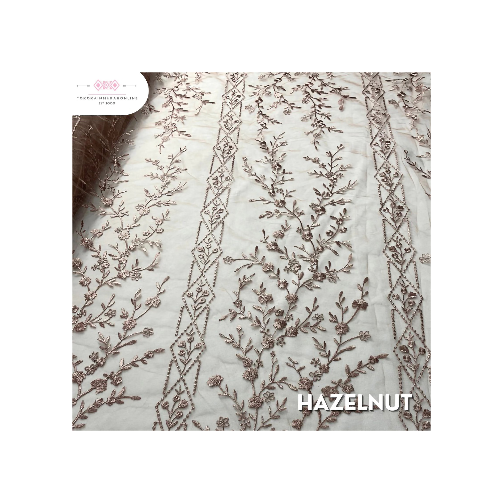 Kain Tille Brokat Korea Full Payet Motif Adela