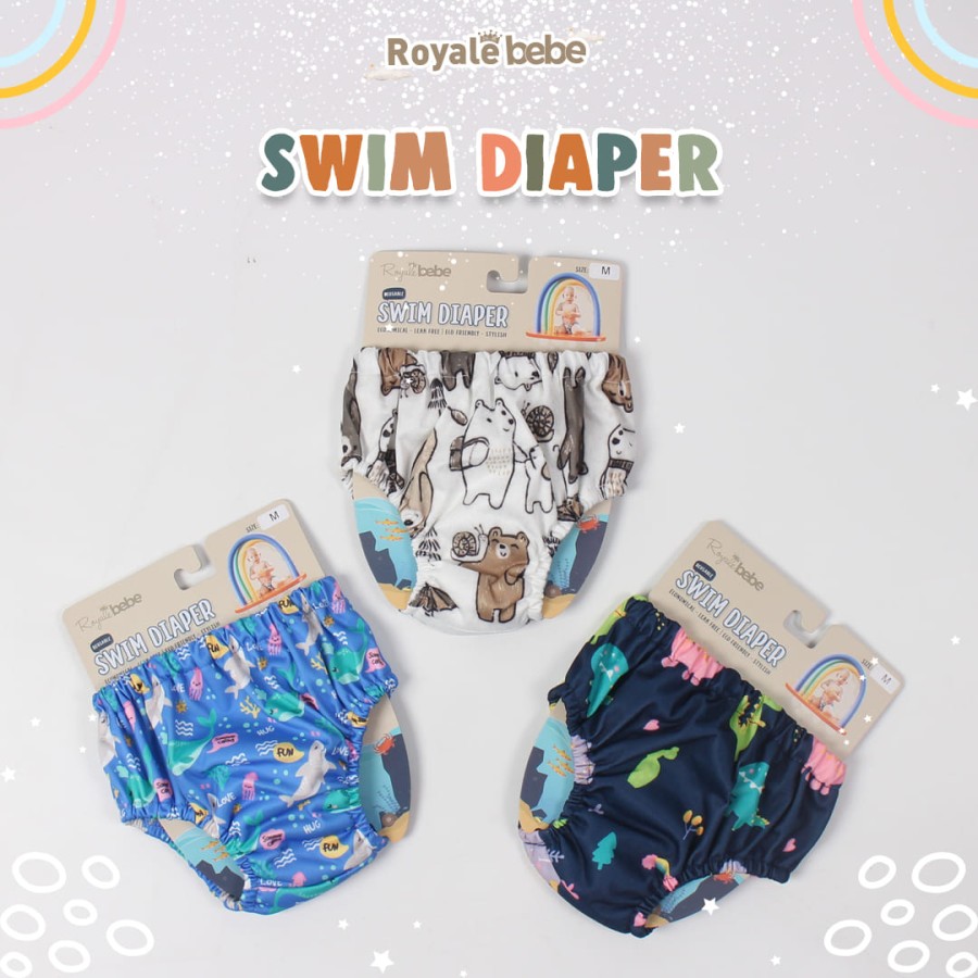 Royale Bebe Royale Bebe Swim Diaper