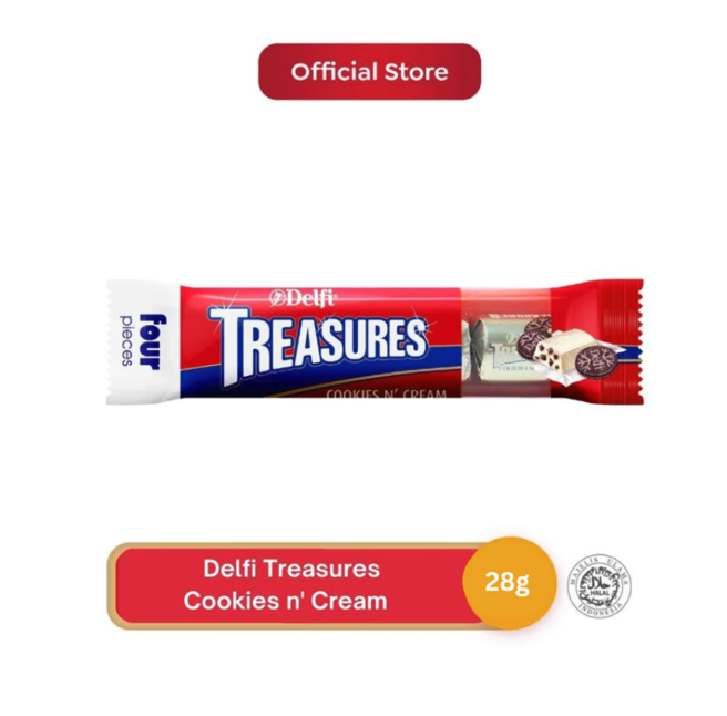Perusahaan Industri Ceres Delfi Treasures Cookies n' Cream 
