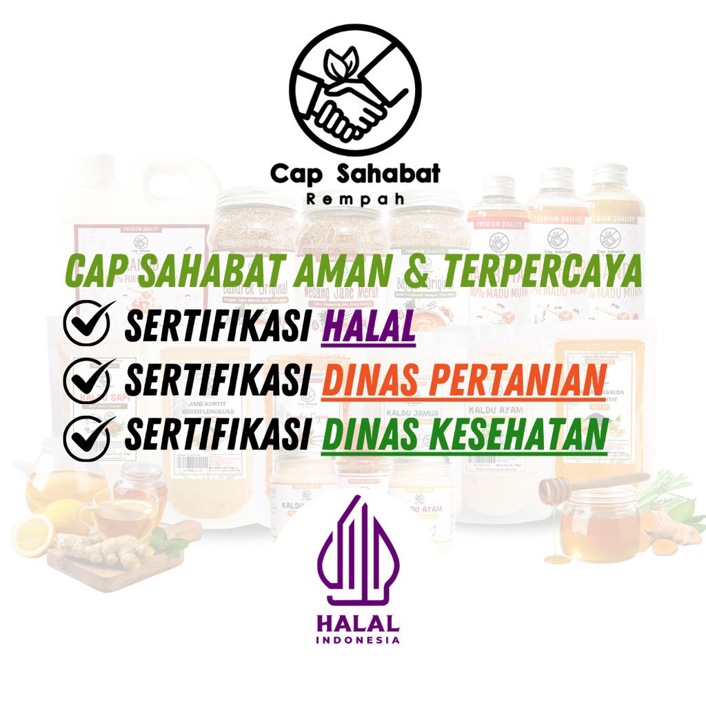 Cap Sahabat  Cap Sahabat Rempah Rolled Oat 1 kg
