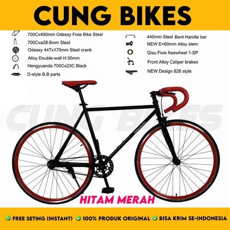 Lintas Bangun Nusantara Odessy Sepeda Fixie  1050s