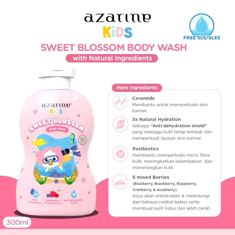 Kids Sweet Blossom Body Wash 2