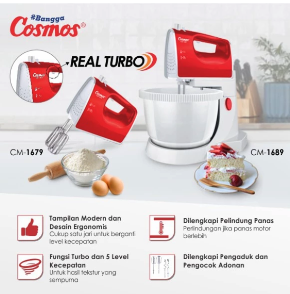 Star Cosmos Cosmos Hand Mixer Real Turbo CM-1679