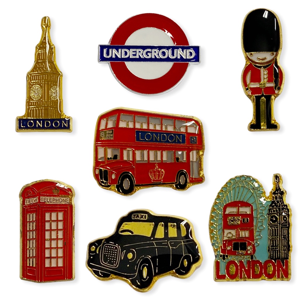 Pin Enamel London Series 5