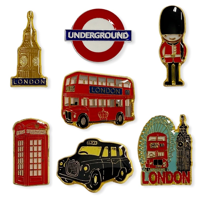 Pin Enamel London Series 5