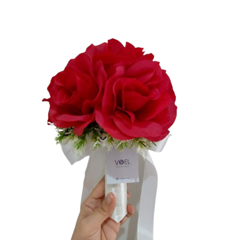 Voel Design Hand Bouquet Wedding + Corsage 1