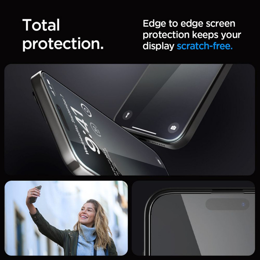 SPIGEN Glas.tR EZ Fit Privacy for iPhone 4