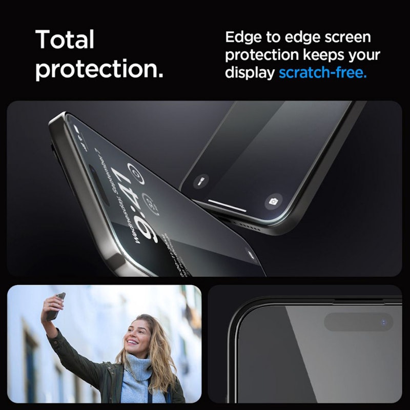 SPIGEN Glas.tR EZ Fit Privacy for iPhone 4