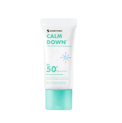 SOMETHINC ｜ Calm Down 100% Mineral Soothing Sunscreen SPF 50+ PA++++