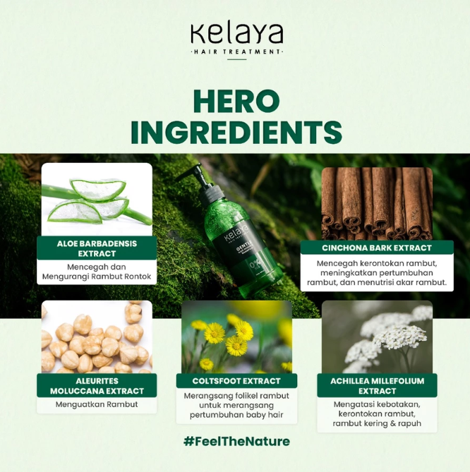 Inovasi Teknologi Kosmetika Kelaya Gentle Hair Essence Shampoo