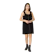 This is April This is April X Syifa Hadju Romper Wanita SH Min Jeong Pinafore Black 1