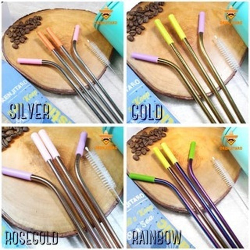 Sedotan Stainless Tumbler Straw 4