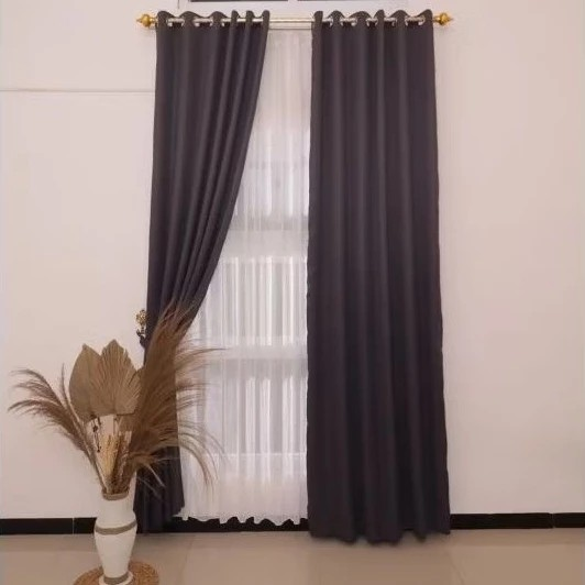  Brengs Gorden Blackout Polos Embos Minimalis