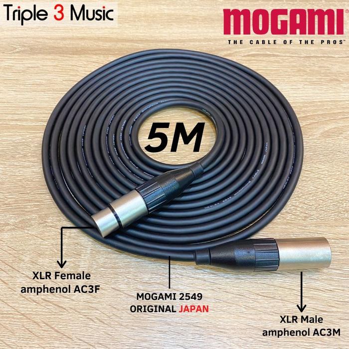 Mogami High Quality Balanced Microphone Cables 2549 3
