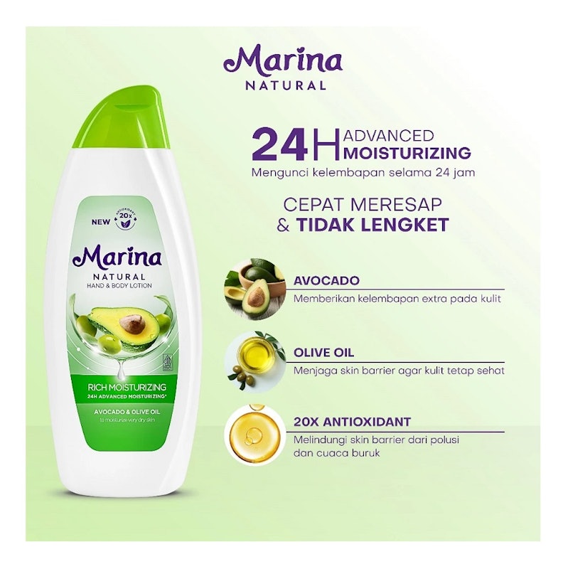 Natural Hand & Body Lotion Rich Moisturizing 3