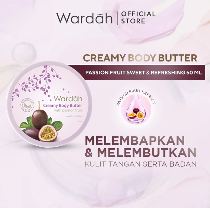 Paragon Technology and Innovation Wardah Creamy Body Butter Passion Fruit