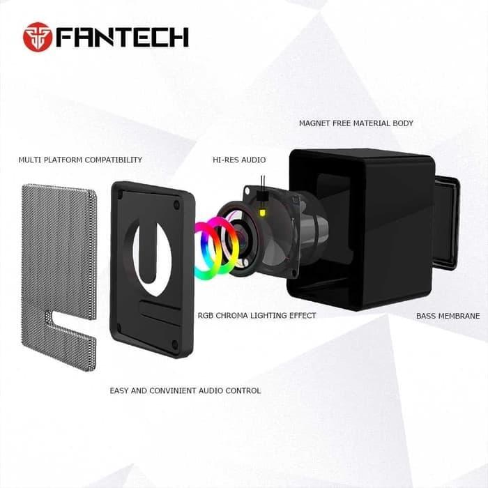 Fantech Indonesia Fantech Speaker GS203 RGB