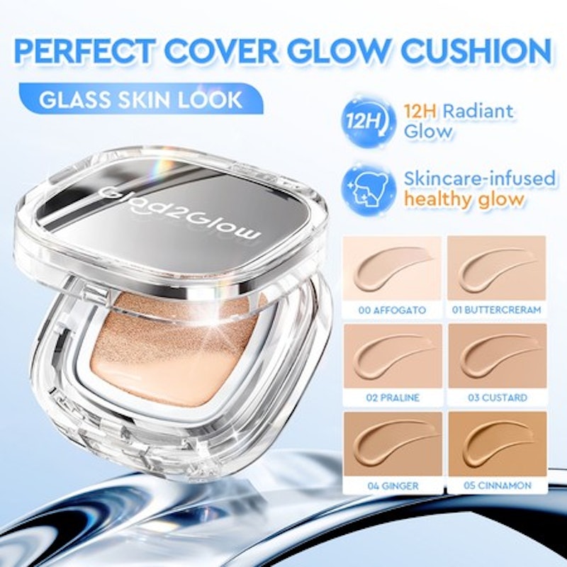 Glad2Glow Perfect Cover Glow Cushion 00 Affogato 2